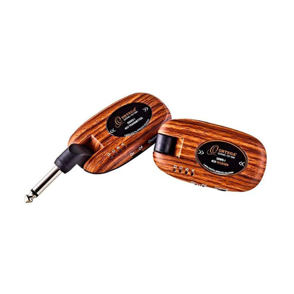 Sistema Inalámbrico Digital ORTEGA ODWS-1 - 4 Canales, 2.4 GHz, Batería Recargable, Latencia <5 Ms, Para Instrumentos Y Micrófonos